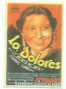Postais: CALENDARIO 2624: La Dolores, con Conchita Piquer - NULL