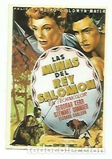 Cartoline: CALENDARIO 2682: Las minas del rey Salomon - NULL