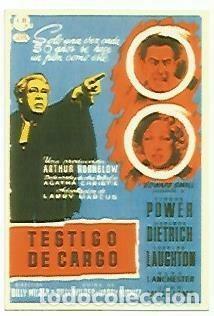 Postales: CALENDARIO 2684: Testigo de cargo - NULL