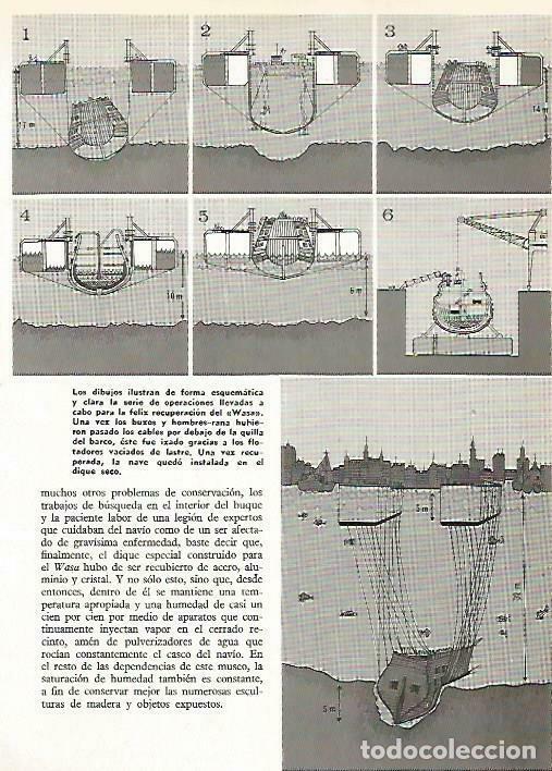 Cartoline: LAMINA 14836: Dibujos de la recuperacion del Wasa - VVAA