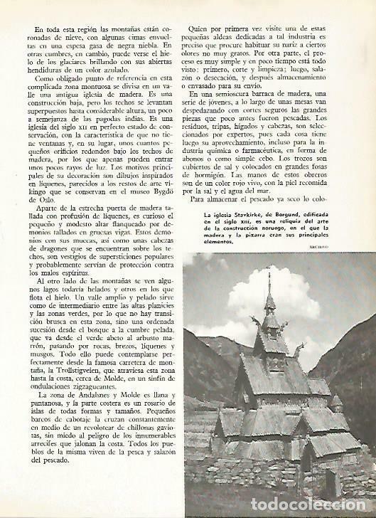 Cartoline: LAMINA 14845: Iglesia Sstavkirke en Borgund, Noruega - VVAA