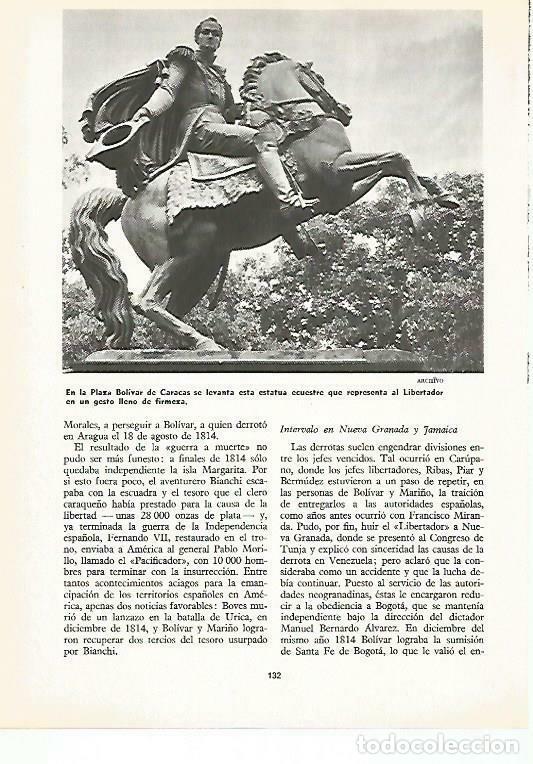 Postkarten: LAMINA 14855: Estatua a Bolivar en Caracas - VVAA