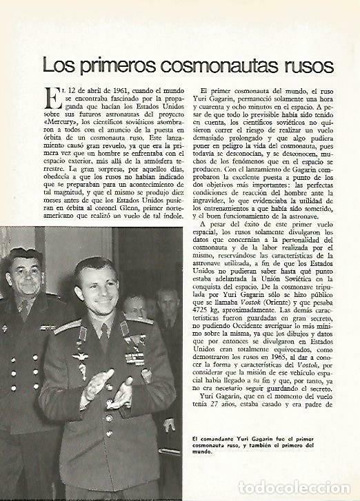Postales: LAMINA 14786: El comandante ruso Yuri Gagarin - VVAA