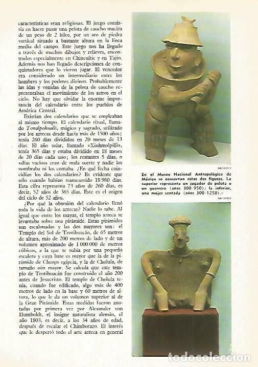 Postais: LAMINA 14876: Jugador de pelota y mujer sentada, Mexico - VVAA