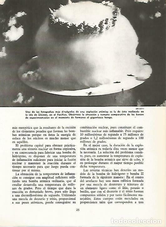 Postais: LAMINA 14894: Explosion atomica en la isla de Sikinen - VVAA