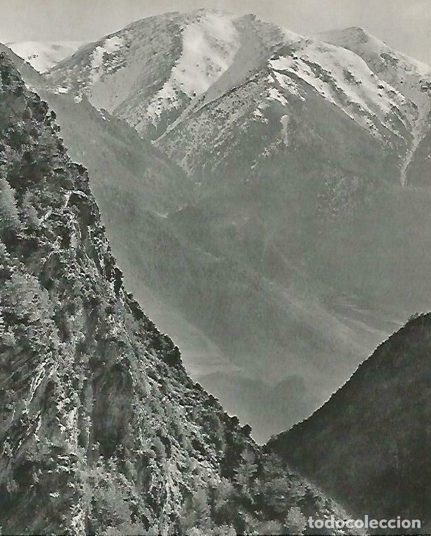 Postcards: LAMINA 14652: Vista del Pirineo de Andorra - Estanislau Torres. Fotografias de Francesc Catala Roca
