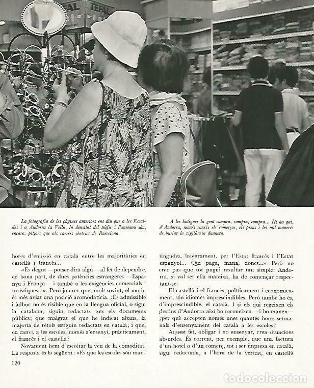 Postcards: LAMINA 14647: Tienda en Escaldes, Andorra - Estanislau Torres. Fotografias de Francesc Catala Roca