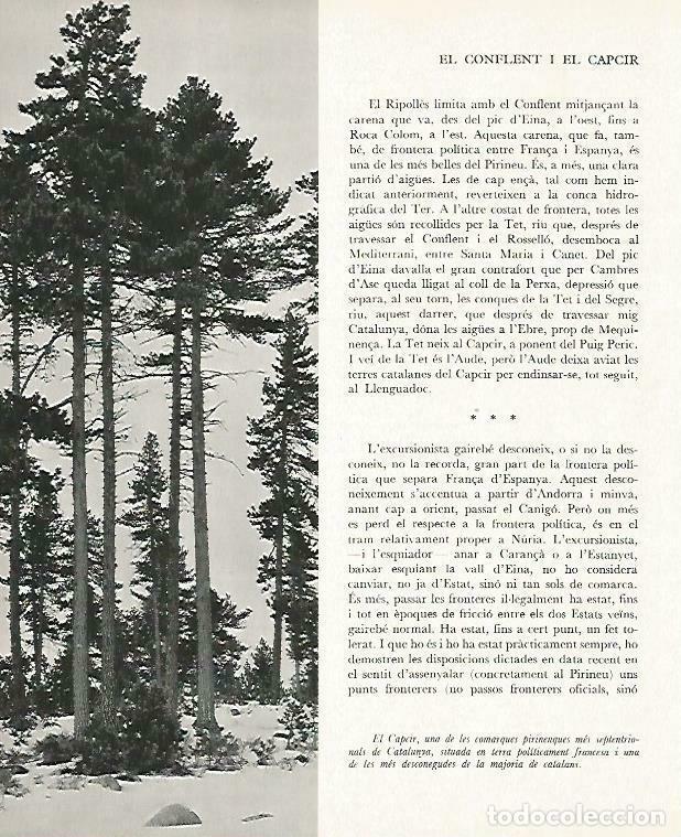 Postales: LAMINA 14745: El Capcir, Francia - Estanislau Torres. Fotografias de Francesc Catala Roca