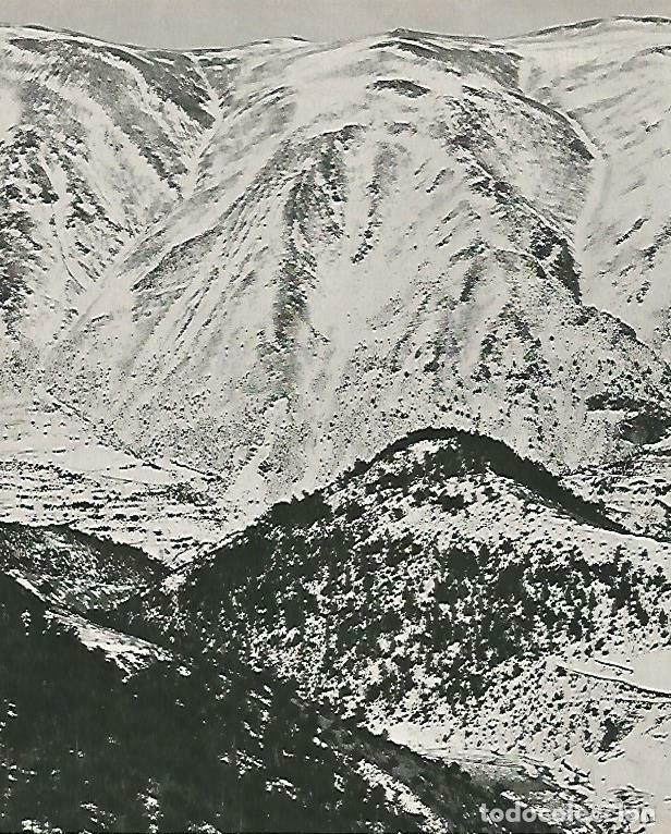 Postales: LAMINA 14684: Vista desde Nuria - Estanislau Torres. Fotografias de Francesc Catala Roca