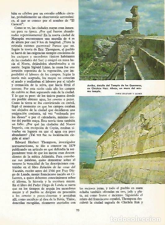 Postais: LAMINA 14769: Templo de los Guerreros en Chichen Itza, Mexico - VVAA