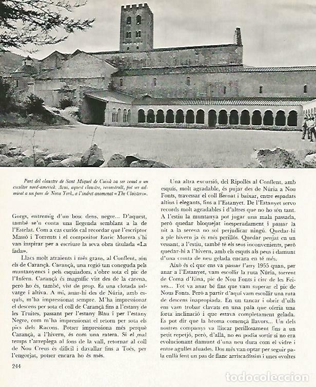 Postkarten: LAMINA 14694: Sant Miquel de Cuxa, Francia - Estanislau Torres. Fotografias de Francesc Catala Roca