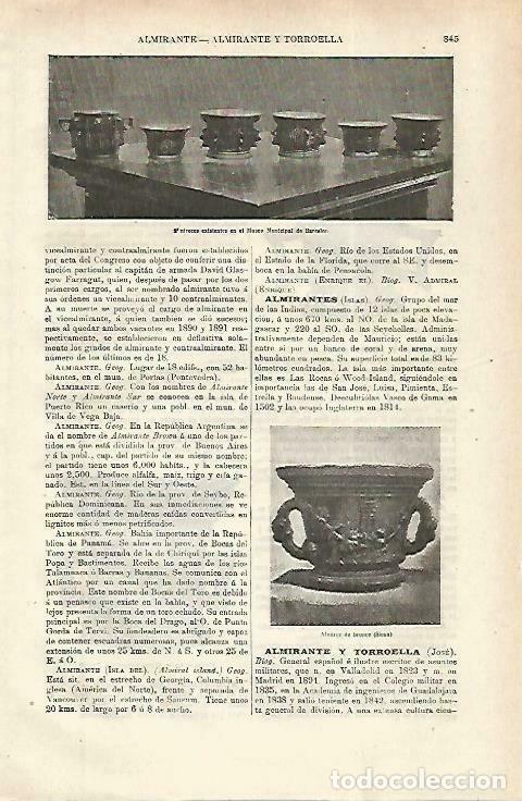 Postkarten: LAMINA ESPASA 33845: Almireces en el Museo de Barcelona - Varios