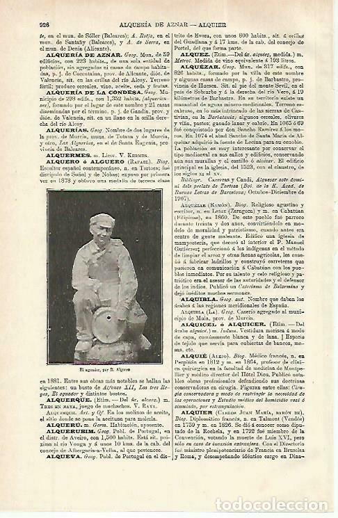 Cartoline: LAMINA ESPASA 33878: El aguador, por E. Alguero - Varios