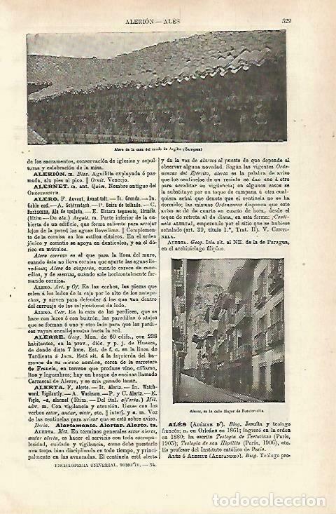 Postcards: LAMINA ESPASA 33711: Casa de Argillo, Zaragoza - Varios