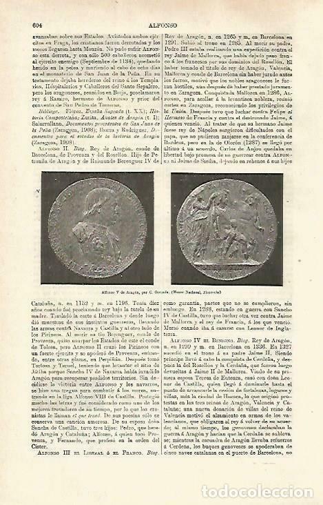 Postcards: LAMINA ESPASA 33746: Alfonso V de Aragon - Varios