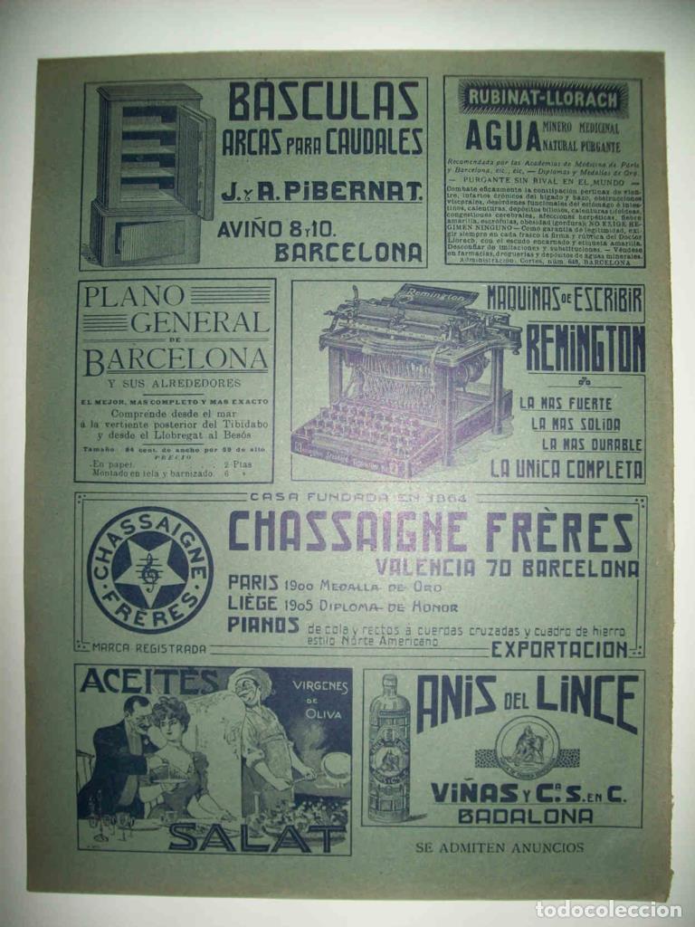 Cartes Postales: LAMINA 14966: Publicidad en la contraportada - VVAA