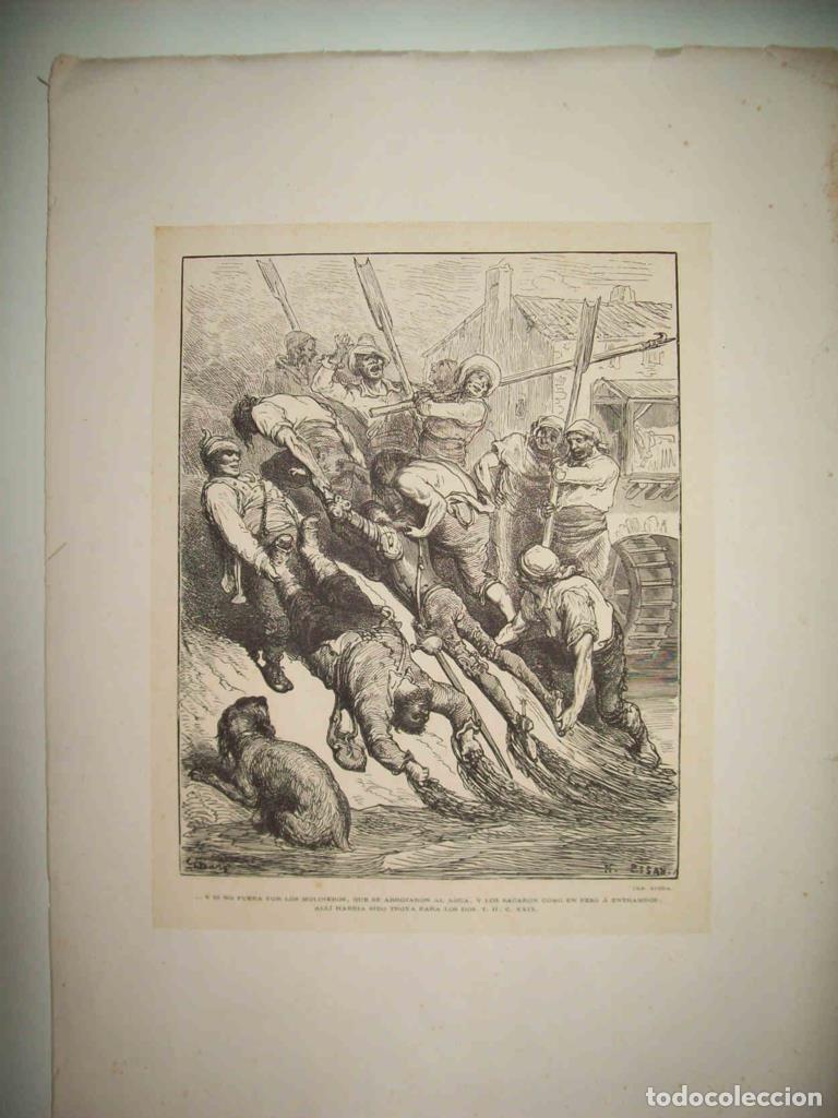 Cartes Postales: LAMINA 14969: Molineros salvando a Don Quijote - NULL