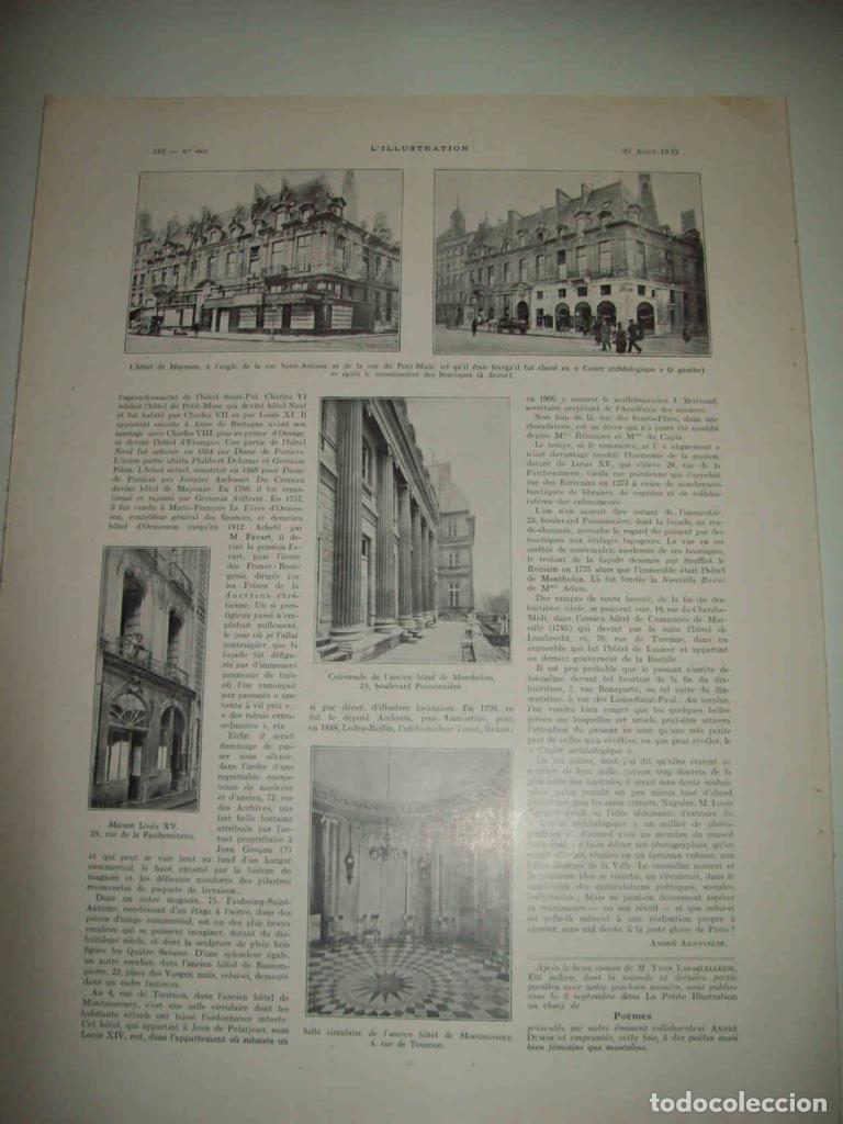 Cartes Postales: LAMINA 15021Hotel de Mayenne y Hotel Montmorency en Paris - VVAA