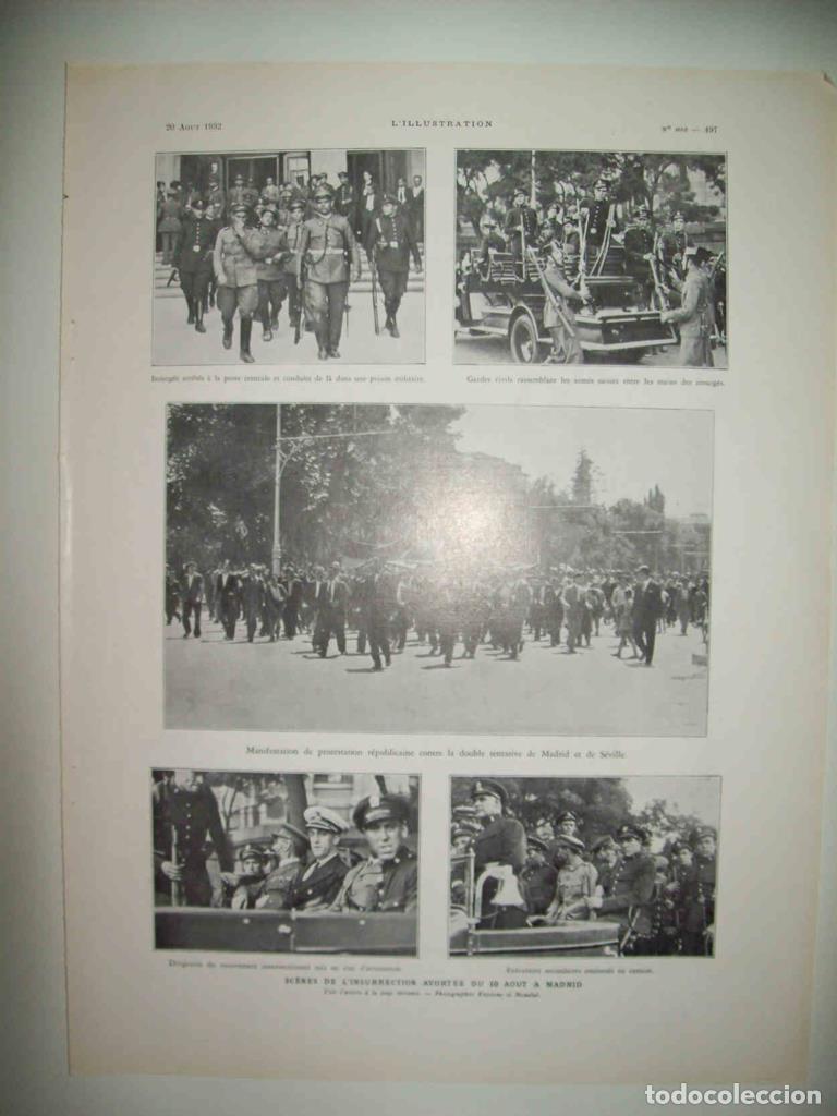 Postcards: LAMINA 15015: Insurrecciones en Madrid el 10 de agosto de 1932 - VVAA