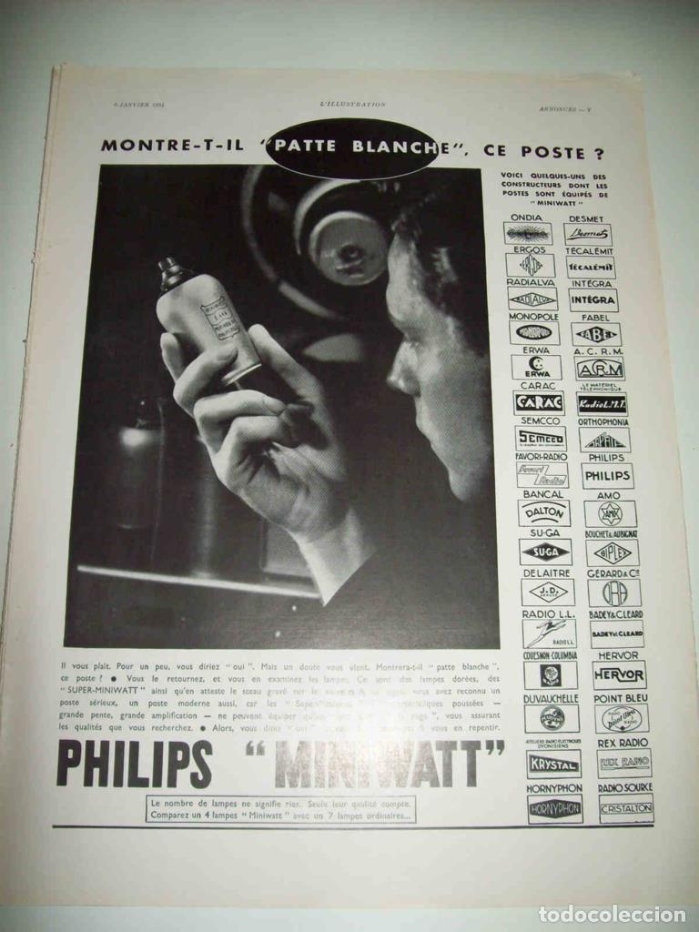 Cartes Postales: LAMINA 15036: Publiciad Philips Miniwatt - VVAA