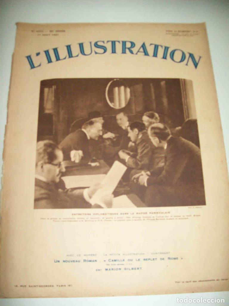 Cartes Postales: LAMINA 15059: Portada L'Illustration, numero 4613 de 1 de agosto de 1931 - VVAA