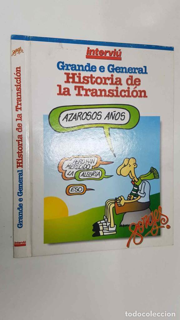 Cartoline: Cubierta de encuadernacion: de Grande e General Historia de la Transicion. Forges. Interviu (solo es