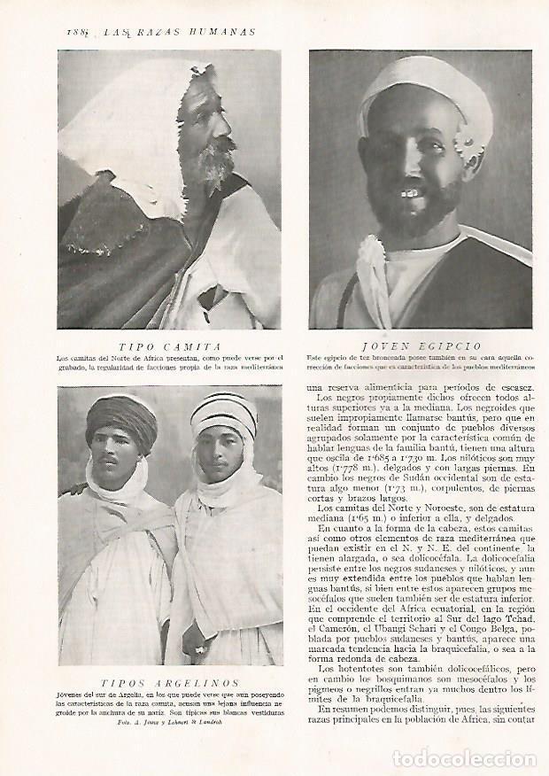 Postkarten: LAMINA 15644: Hombres camita, de Egipto y de Argelia - Director: Pedro Bosch Gimpera