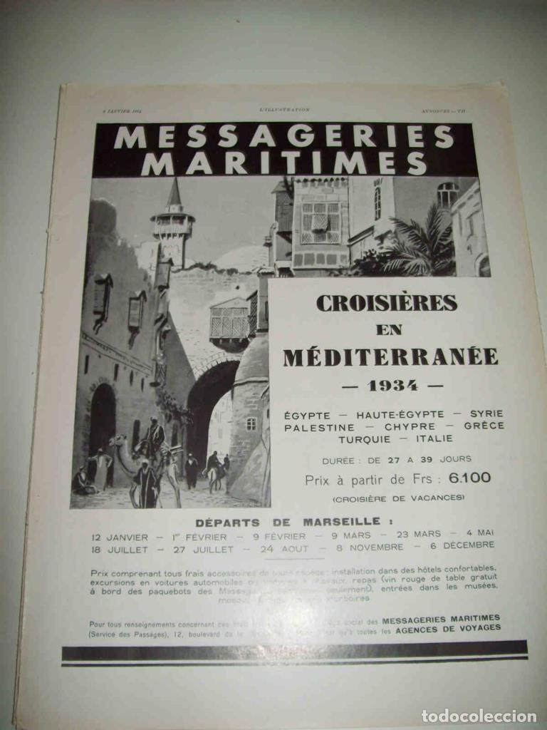 Postkarten: LAMINA 15037: Publicidad Croisieres en Mediterranee - VVAA