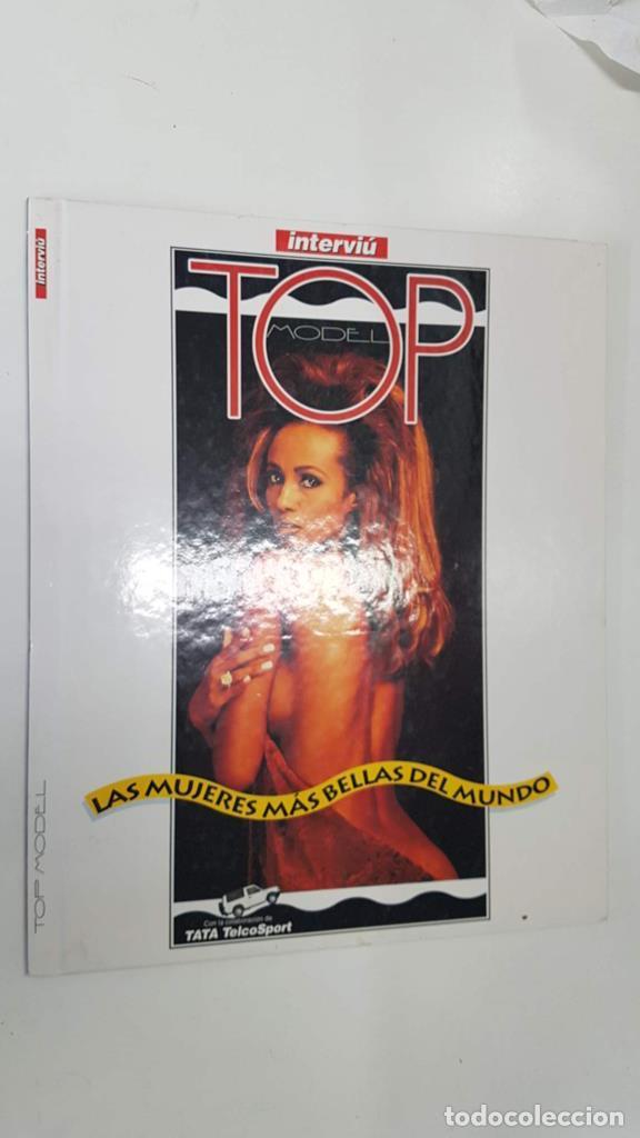 Postkarten: Cubierta para encuadernar: Interviu. Top Model. Las mujeres mas bellas del mundo (solo cubierta) - N