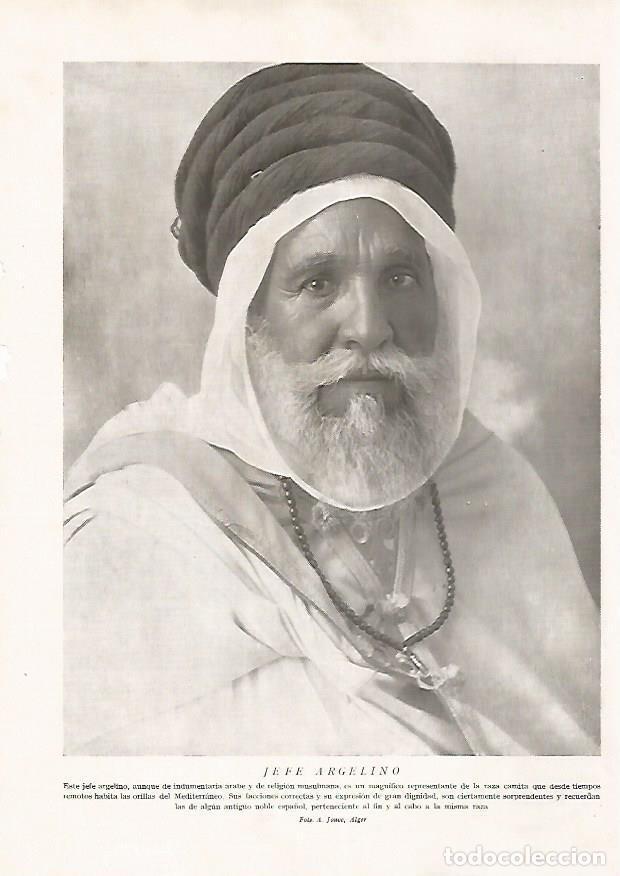 Postkarten: LAMINA 15647: Jefe de Argelia - Director: Pedro Bosch Gimpera