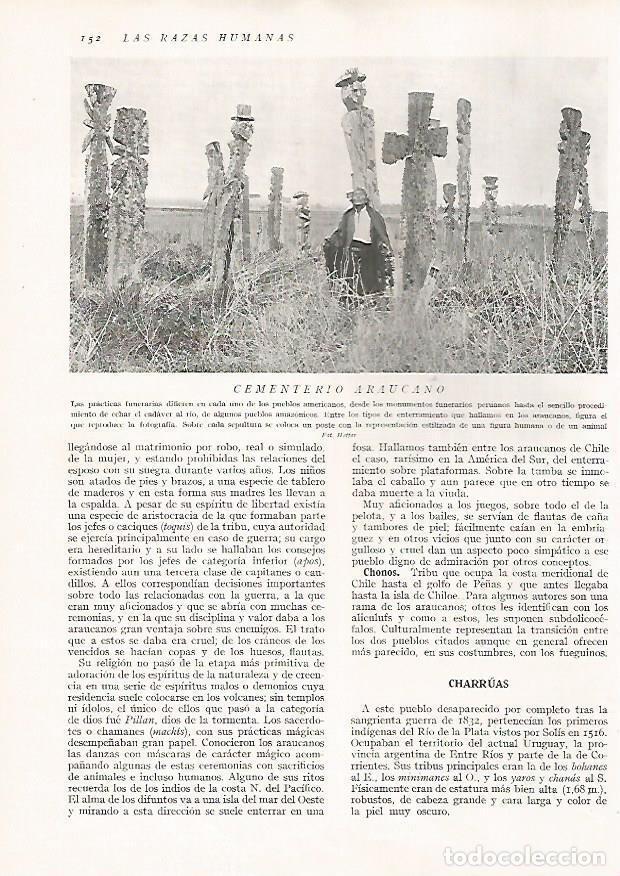 Postkarten: LAMINA 15626: Cementerio Araucano - Director: Pedro Bosch Gimpera