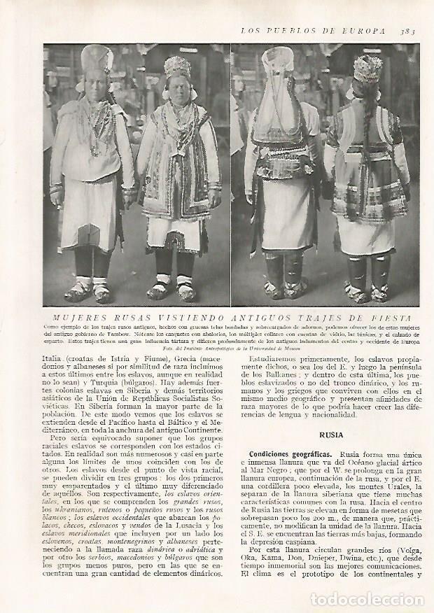 Postkarten: LAMINA 15772: Mujeres de Rusia - Director: Pedro Bosch Gimpera