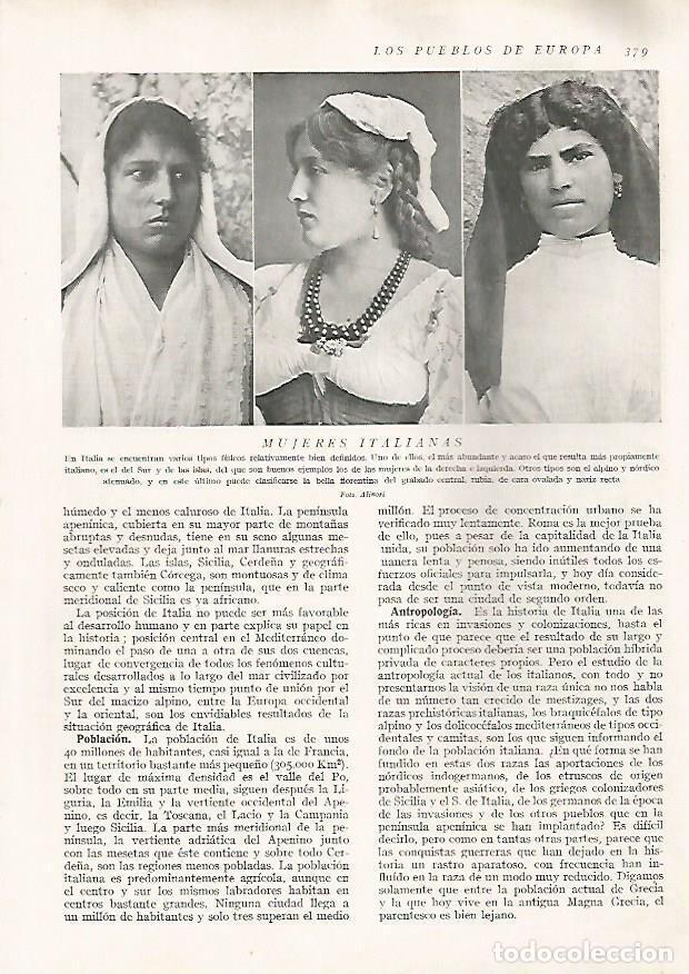 Cartoline: LAMINA 15770: Mujeres de Italia - Director: Pedro Bosch Gimpera