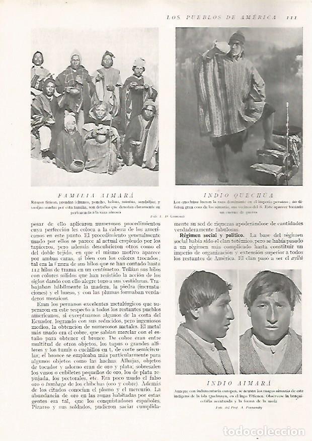 Cartoline: LAMINA 15601: Familia Amara, indio quechua y amara - Director: Pedro Bosch Gimpera