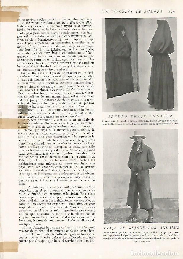 Cartoline: LAMINA 15811: Traje de Andalucia y de rejoneador - Director: Pedro Bosch Gimpera