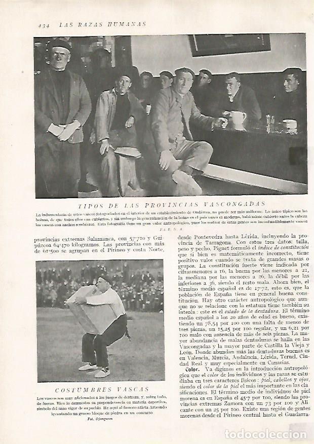 Cartoline: LAMINA 15805: Hombres vascos y costumbres vascas - Director: Pedro Bosch Gimpera