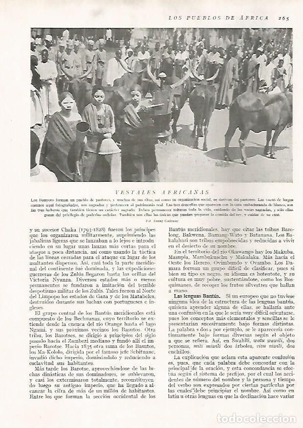 Postcards: LAMINA 15697: Doncellas banyoro - Director: Pedro Bosch Gimpera