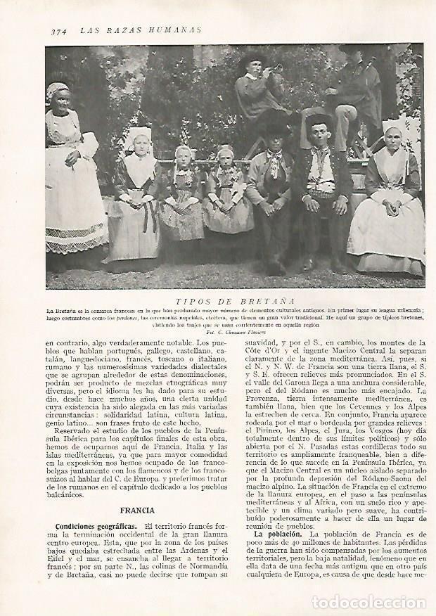 Postcards: LAMINA 15763: Hombres y mujeres de Breta&ntilde;a - Director: Pedro Bosch Gimpera