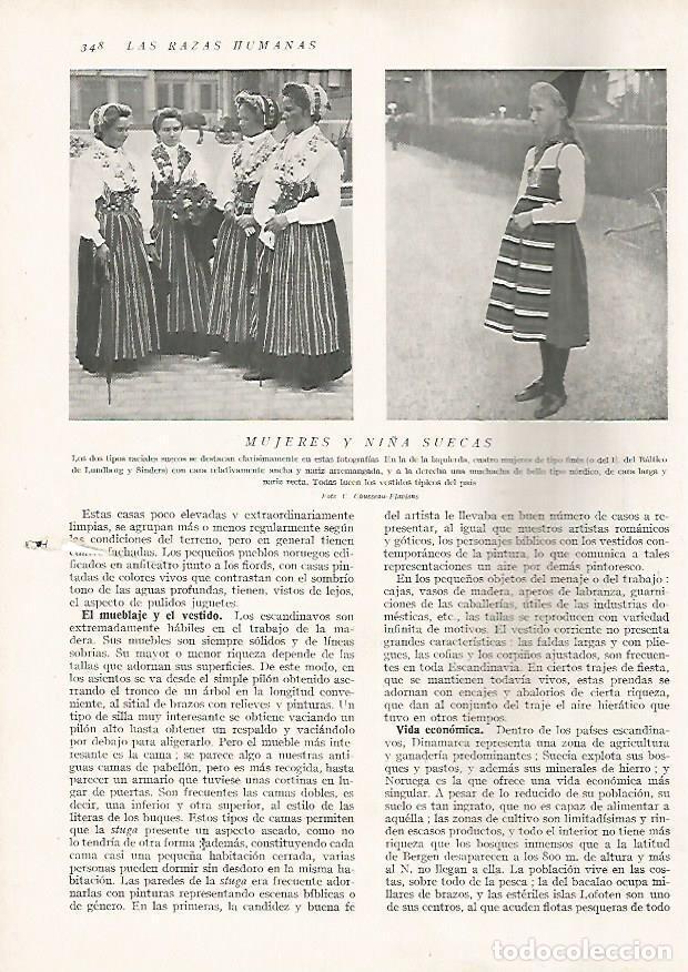 Postcards: LAMINA 15744: Mujeres y ni&ntilde;as de Suecia - Director: Pedro Bosch Gimpera