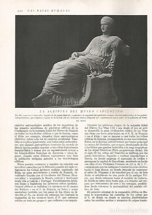 Postcards: LAMINA 15733: La Agripina del Museo Capitolino - Director: Pedro Bosch Gimpera