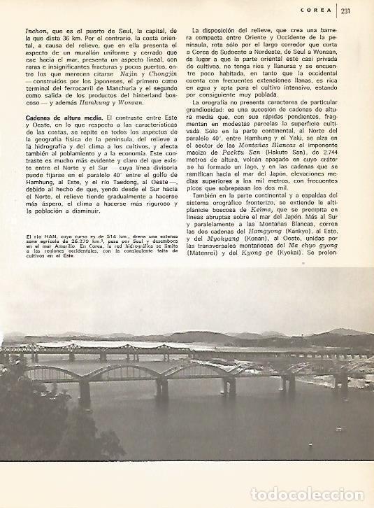 Postcards: LAMINA 15402: Puente sobre el rio Han, Corea - Varios