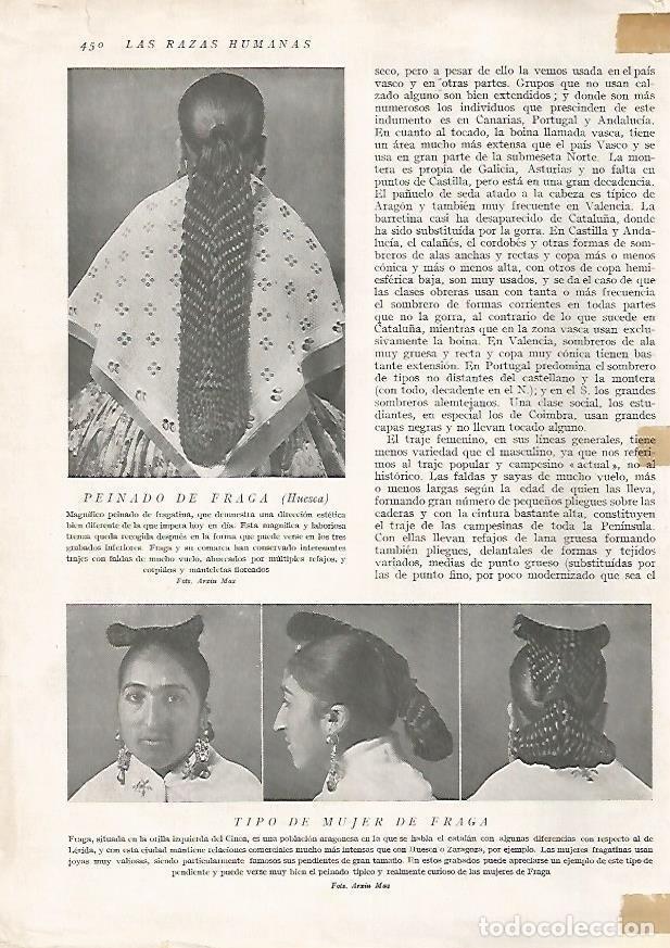 Postkarten: LAMINA 15813: Peinado y mujer de Fraga, Huesca - Director: Pedro Bosch Gimpera