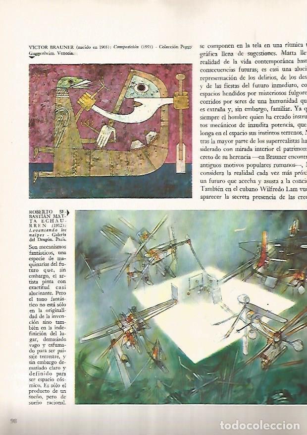 Postkarten: LAMINA 15954: Composicion, por Brauner y Levantando los naipes, por Matta Echaurren - Varios