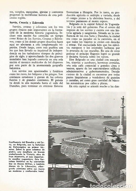 Postales: LAMINA 16260: Confluencia del Danubio y el Sava en Belgrado - Varios