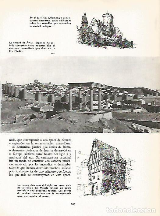 Postales: LAMINA 16272: Casas de Alemania, Avila y Mosela - Varios
