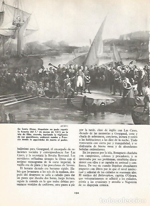 Postales: LAMINA 16252: Napoleon en la isla de Elba - Varios