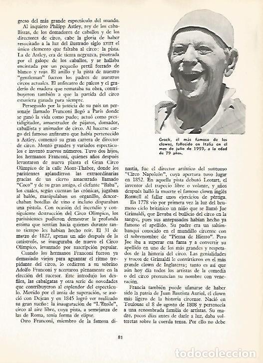 Postales: LAMINA 16189: El payaso Grock - Varios