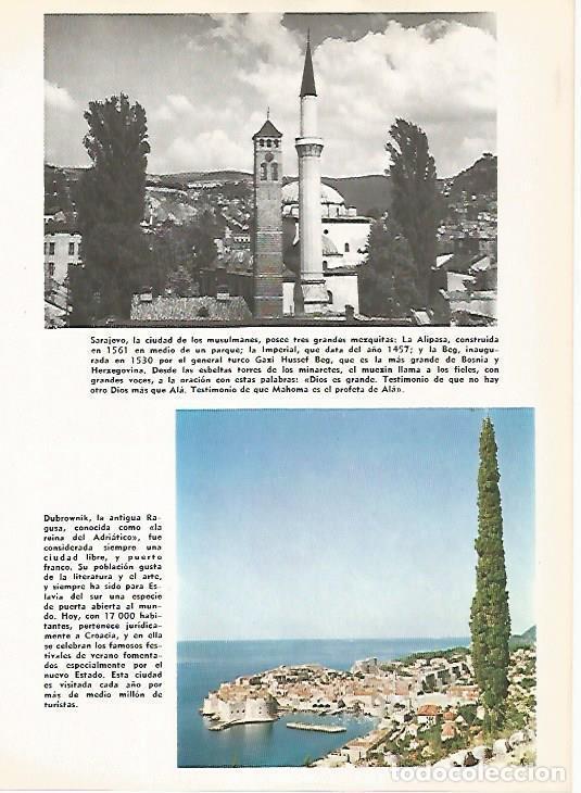 Postales: LAMINA 16257: Sarajevo y Dubrownik - Varios