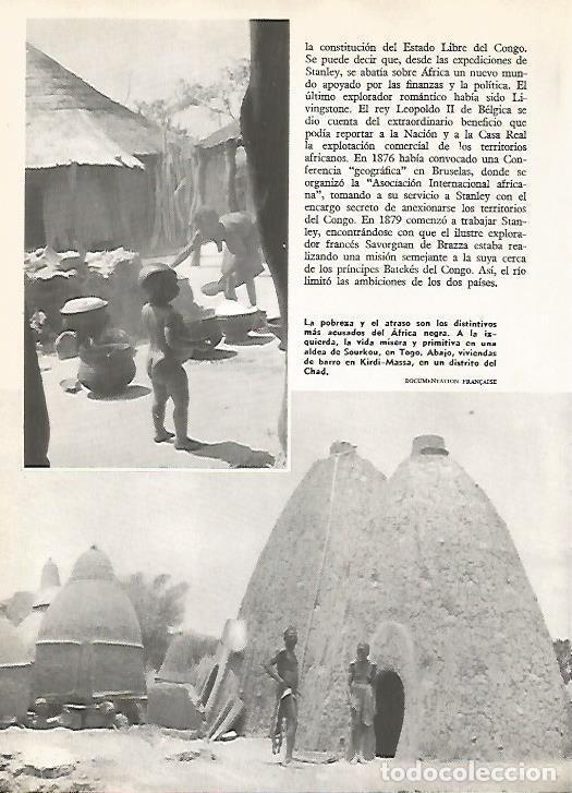 Postales: LAMINA 16199: Aldea de Sourkou en Togo y casa en Kirdi Massa, Chad - Varios