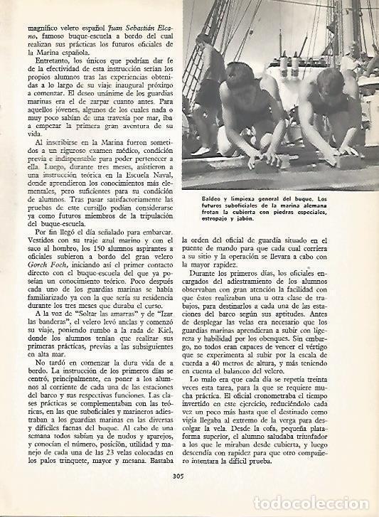 Cartes Postales: LAMINA 16173: Limpieza del buque Gorch Fock - Varios